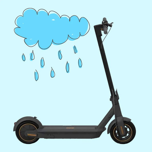 Segway ninebot Max G30 2nd Gen in rain