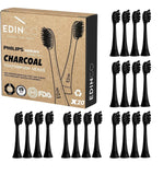 Recyclable Charcoal Toothbrush Heads Compatible with Philips Sonicare - Edinco - Edinco