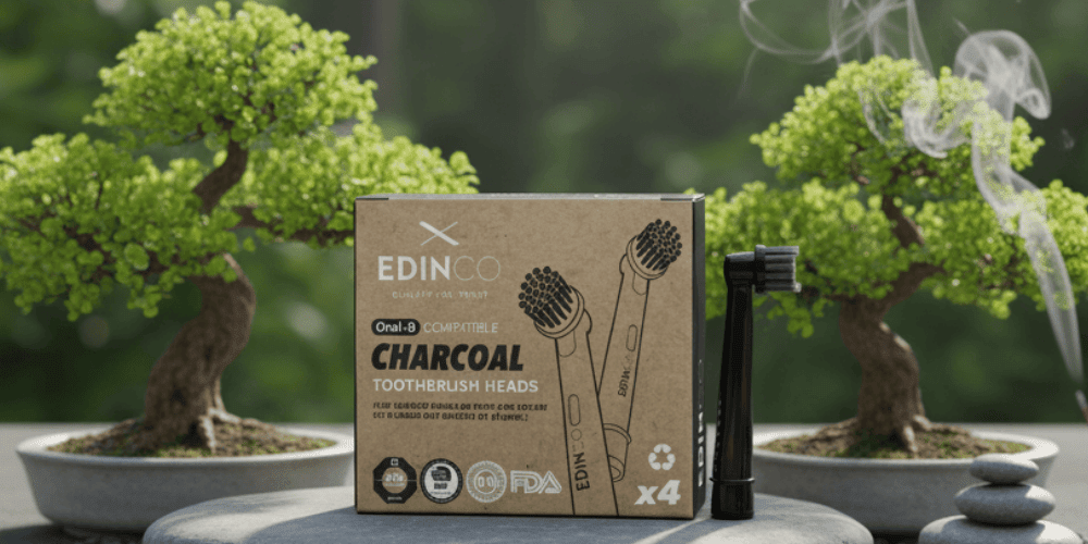 Why Recyclable Electric Toothbrush Heads Save Plastic and why that matters - recyclable toothbrush heads generated by Edinco