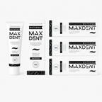 MaxDent Charcoal Whitening Toothpaste with Fluoride & Natural Oils – 75 ml
