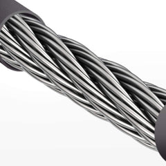 Edinco Durable Bike and Scooter Lock Made from Strong Steel Cable for Enhanced Security