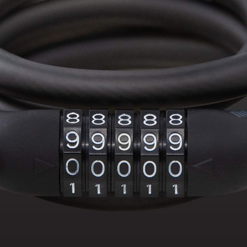 Edinco bike and scooter lock with a combination dial for enhanced security and theft prevention