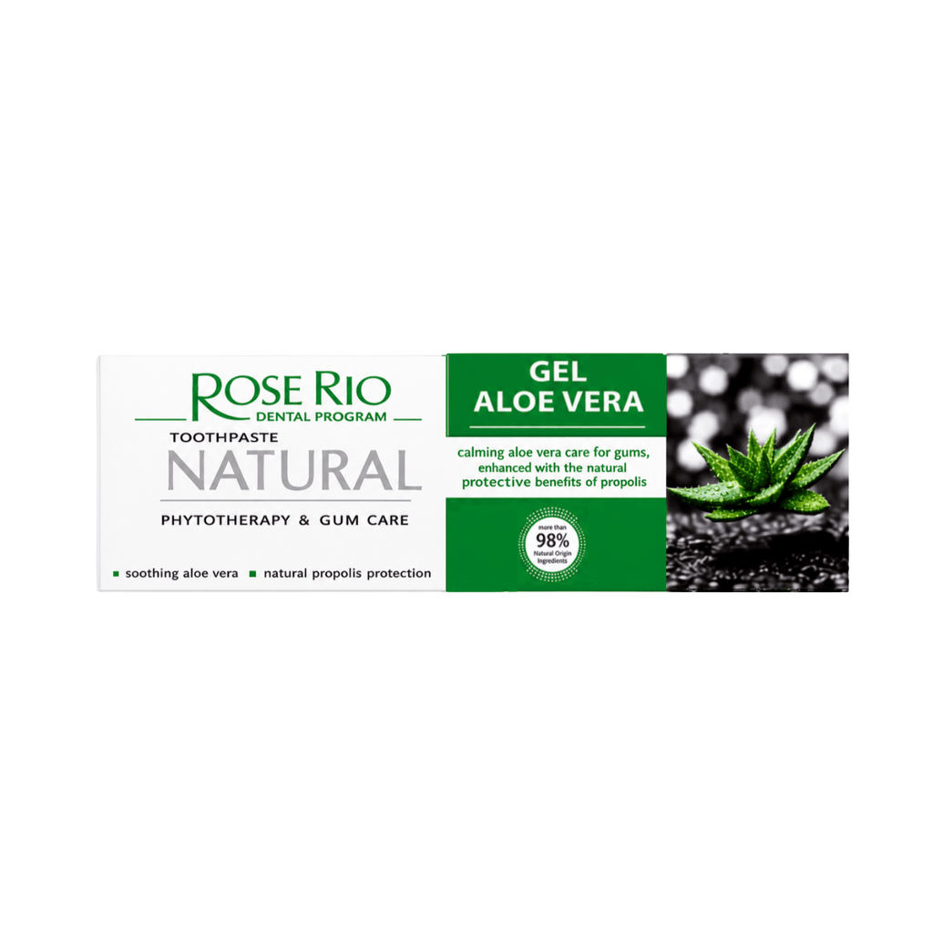 Edinco Aloe Vera Toothpaste with Propolis, SLS-Free and Fluoride-Free, 98% Natural Toothpaste for Gentle Gum Care, 65 ml - Edinco-Edinco