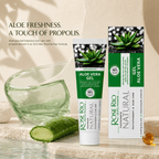 Edinco Aloe Vera Toothpaste with Propolis, SLS-Free and Fluoride-Free, 98% Natural Toothpaste for Gentle Gum Care, 65 ml - Edinco-Edinco