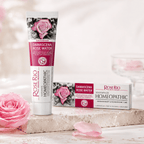 Edinco Damascena Rose Water Toothpaste, Fluoride-Free Non-Mint Toothpaste with Xylitol, Gentle Cleansing for Teeth and Gums, Rose-Flavoured Everyday Oral Care, 65 ml - Edinco-Edinco