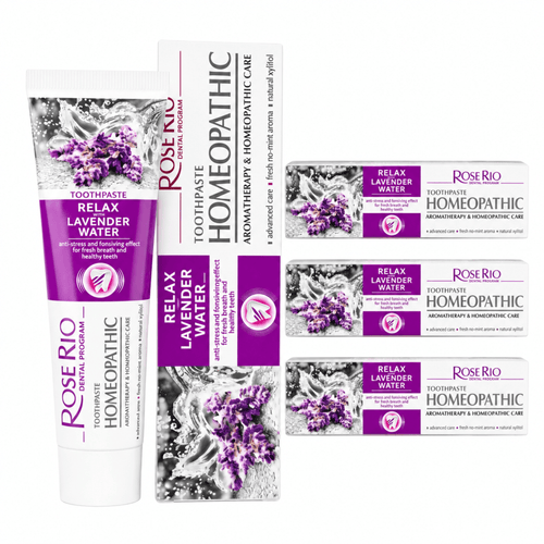 Edinco Lavender Water Toothpaste, Fluoride-Free Non-Mint Formula with Xylitol for Gentle Daily Teeth and Gum Care, 65 ml, 1 Pack - Edinco-Edinco