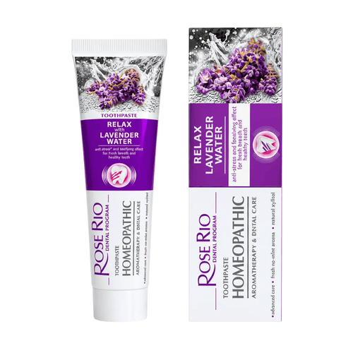 Edinco Lavender Water Toothpaste, Fluoride-Free Non-Mint Formula with Xylitol for Gentle Daily Teeth and Gum Care, 65 ml, 1 Pack - Edinco-Edinco