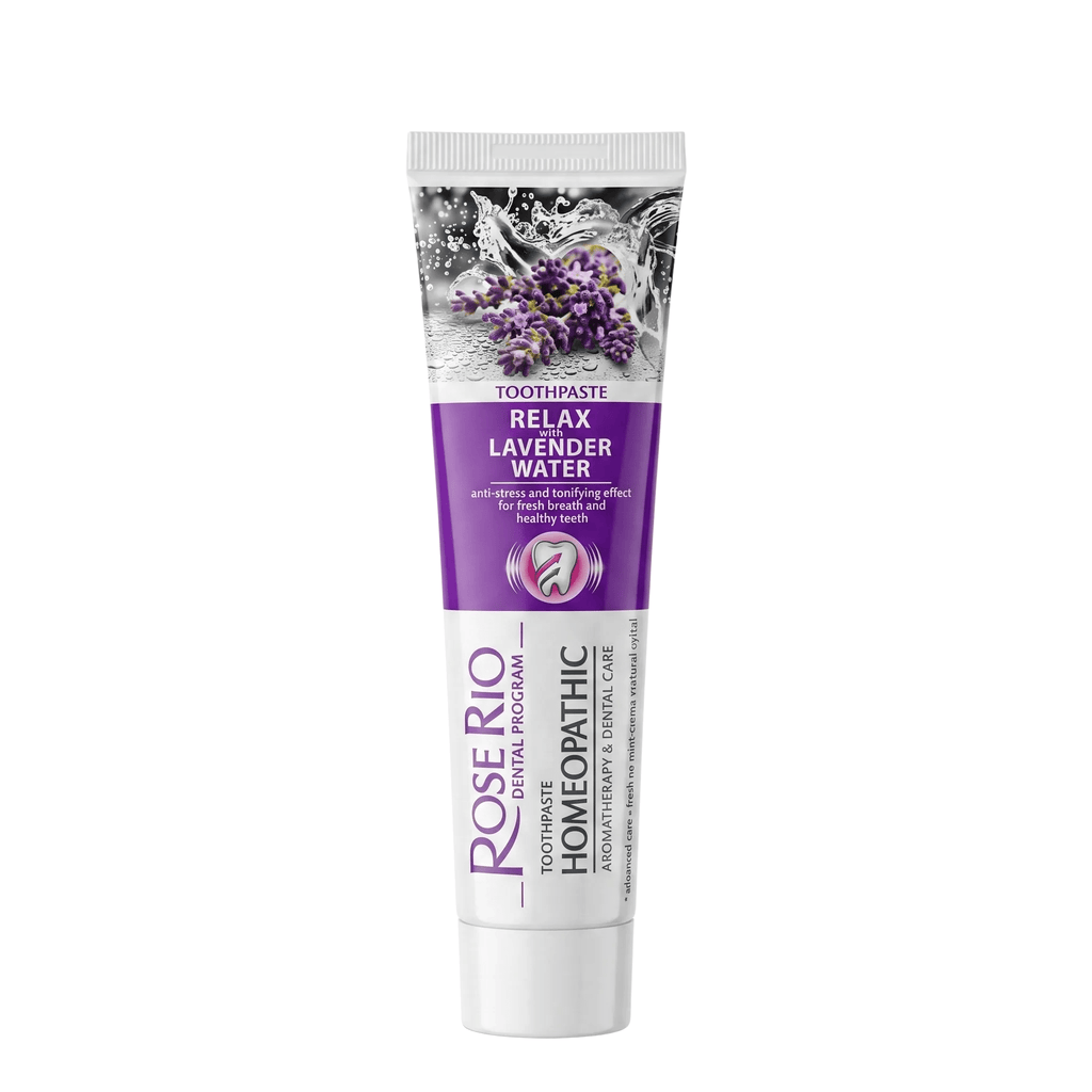Edinco Lavender Water Toothpaste, Fluoride-Free Non-Mint Formula with Xylitol for Gentle Daily Teeth and Gum Care, 65 ml, 1 Pack - Edinco-Edinco