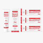 MaxDent Sensitive Toothpaste with Potassium Nitrate, Fluoride, Clove Oil & Chamomile – 75 ml - Edinco-Edinco