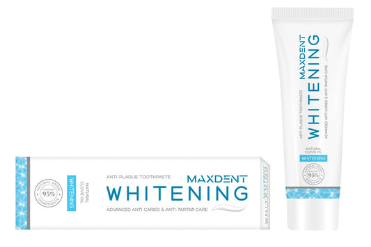 Organic Natural Whitening Toothpaste - Clove Oil - 75ml - Edinco - Edinco