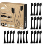 Recyclable Charcoal Toothbrush Heads Compatible with Philips Sonicare - Edinco - Edinco