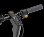 Handlebar and control panel of the Segway Ninebot MAX G30 Gen 2 scooter with digital display
