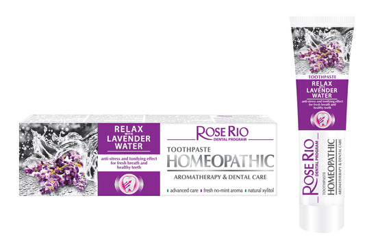 Fluoride-Free Relax Toothpaste - Organic Lavender & Xylitol - 65ml