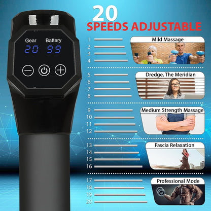 Sports Massage Gun - Professional Deep Tissue Massager