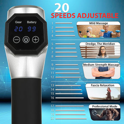 Sports Massage Gun - Professional Deep Tissue Massager